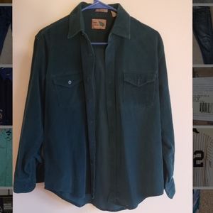 Pine Grove Green Corduroy Long Sleeve